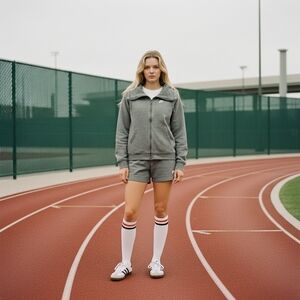 Nike Women’s Zip Up Hoodie Grey Fleece Swoosh Logo Size Small